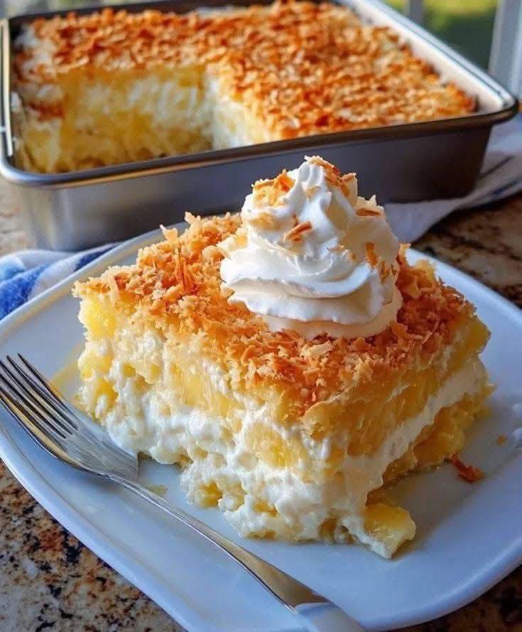 Pineapple Coconut Dream Cake