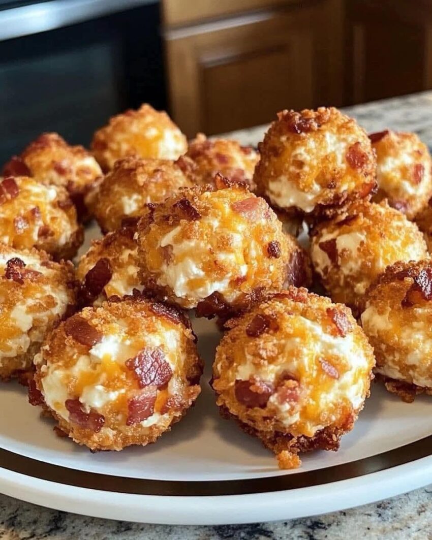 Bacon Cheddar Mini Cheese Balls