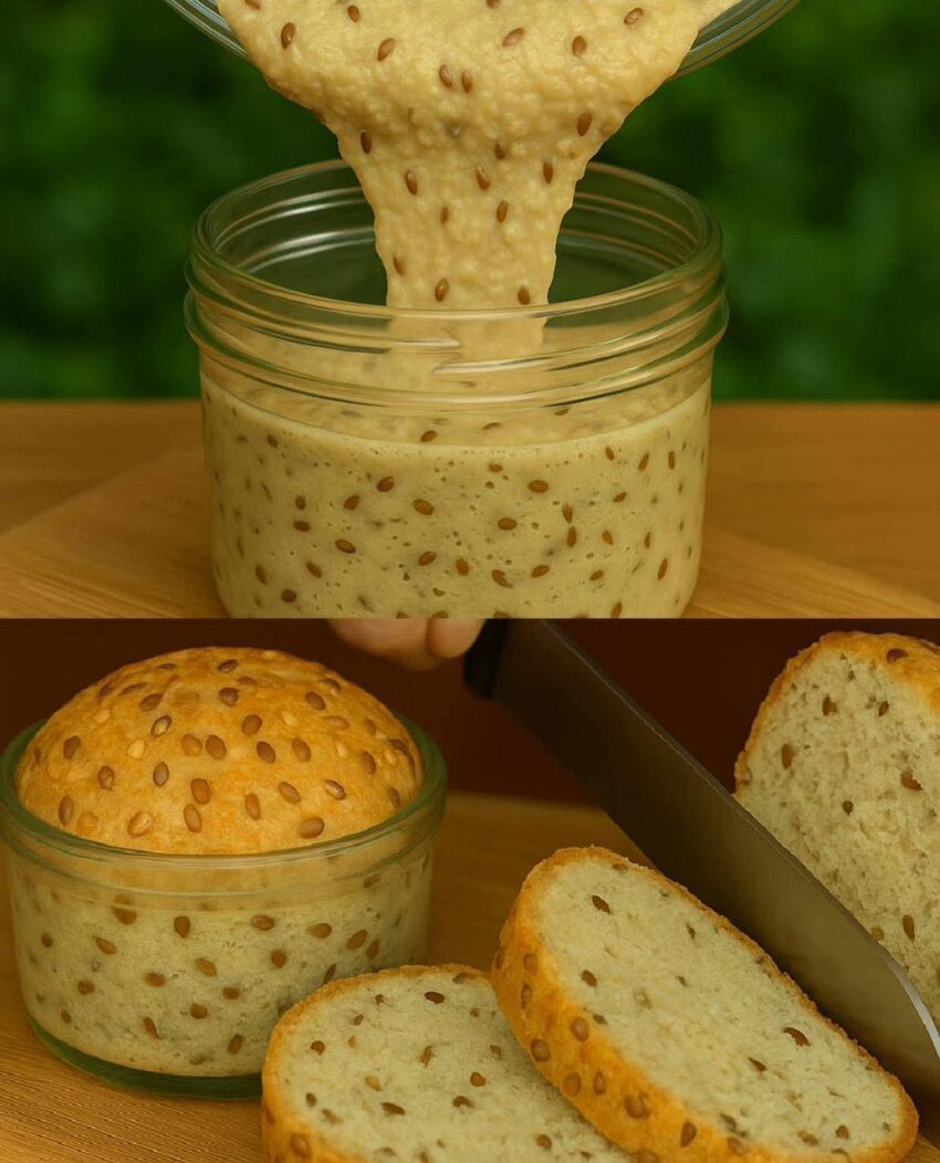 Flourless Oat and Chia Bread