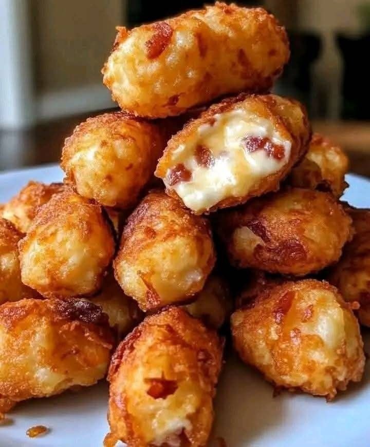 Crispy Cheese Potato Bites