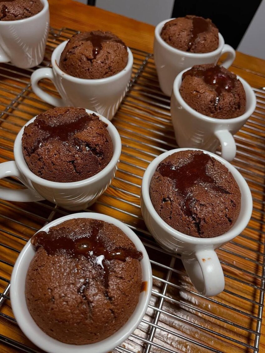 Warm Chocolate Mug Cake