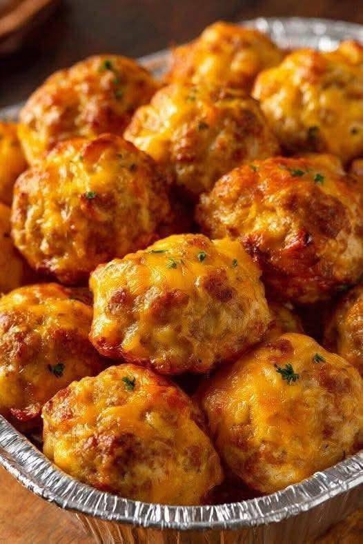 Rotel Cream Cheese Sausage Balls
