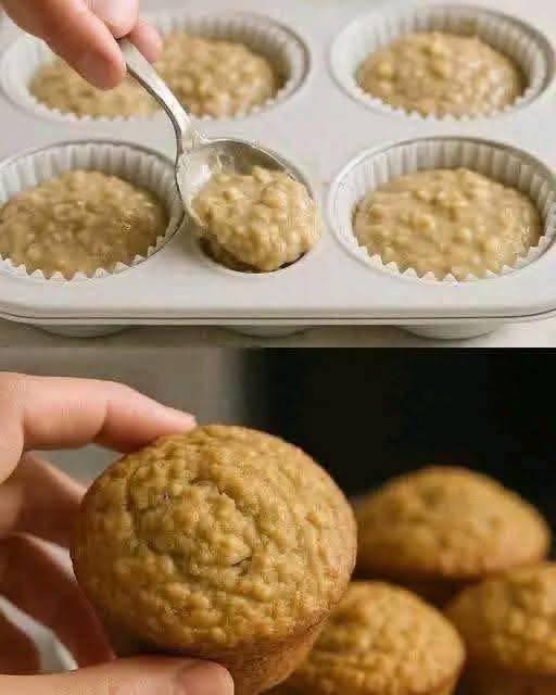 Oatmeal Muffins Recipe – Healthy, Soft & Perfect for Breakfast