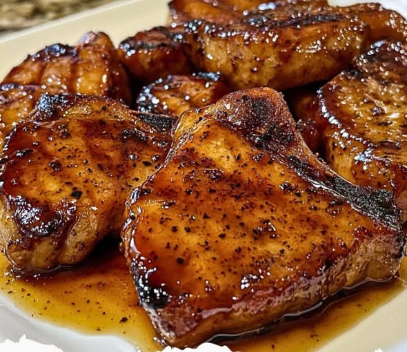 Brown Sugar Baked Pork Chops
