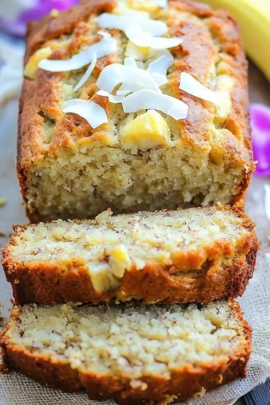 Hawaiian Banana Bread
