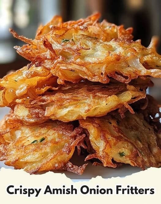 Crispy Amish Onion Fritters Delight!